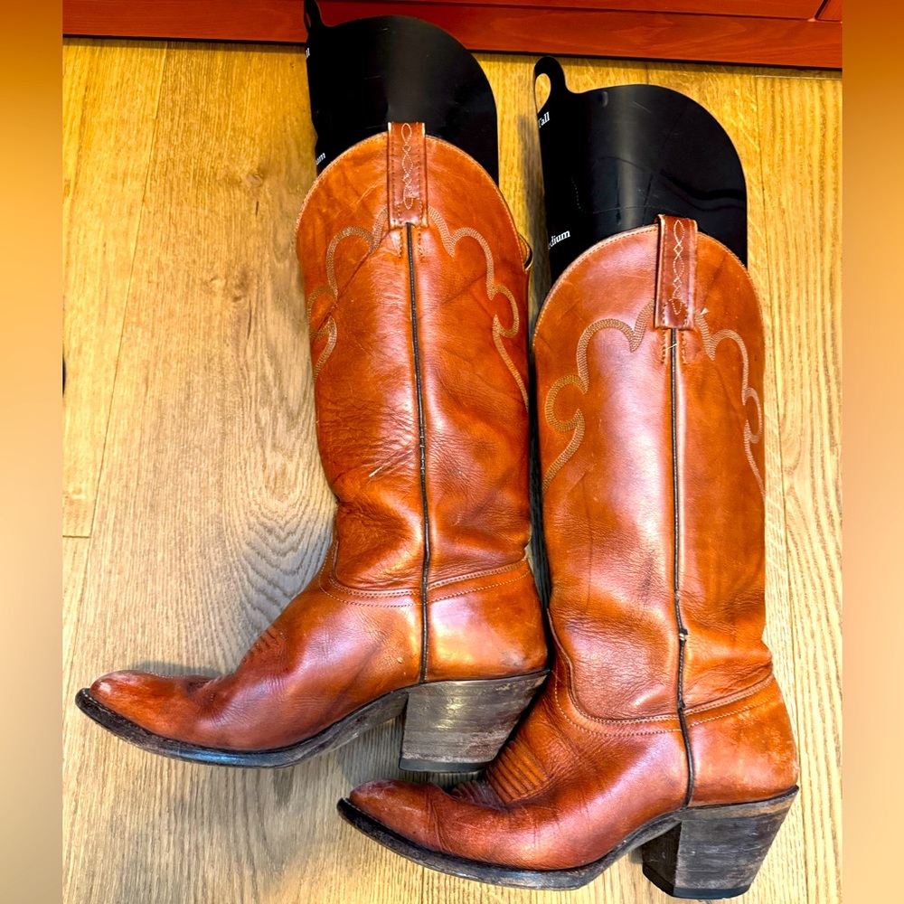 J. Chisholm cognac boots
